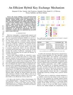 An Efficient Hybrid Key Exchange Mechanism