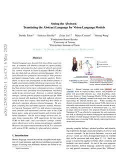 Seeing the Abstract: Translating the Abstract Language for Vision Language Models