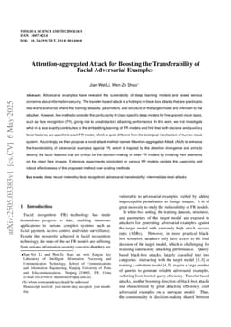Attention-aggregated Attack for Boosting the Transferability of Facial Adversarial Examples