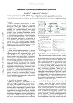 AI-Powered Agile Analog Circuit Design and Optimization