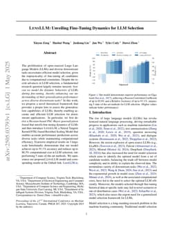 LENSLLM: Unveiling Fine-Tuning Dynamics for LLM Selection