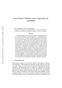Local linear Fréchet curve regression in manifolds