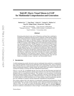 TokLIP: Marry Visual Tokens to CLIP for Multimodal Comprehension and Generation