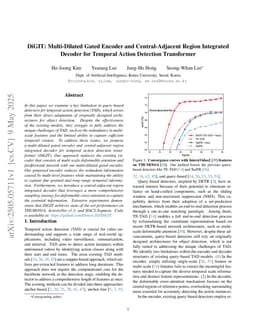 DiGIT: Multi-Dilated Gated Encoder and Central-Adjacent Region Integrated Decoder for Temporal Action Detection Transformer