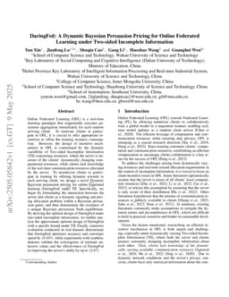 DaringFed: A Dynamic Bayesian Persuasion Pricing for Online Federated Learning under Two-sided Incomplete Information