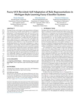 Fuzzy-UCS Revisited: Self-Adaptation of Rule Representations in Michigan-Style Learning Fuzzy-Classifier Systems