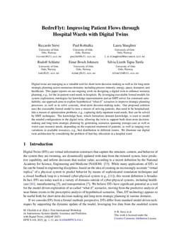BedreFlyt: Improving Patient Flows through Hospital Wards with Digital Twins