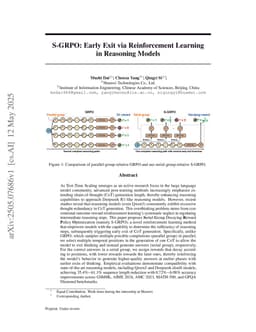 S-GRPO: Early Exit via Reinforcement Learning in Reasoning Models
