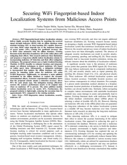 Securing WiFi Fingerprint-based Indoor Localization Systems from Malicious Access Points