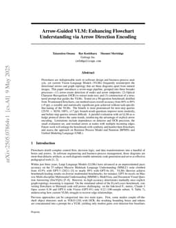 Arrow-Guided VLM: Enhancing Flowchart Understanding via Arrow Direction Encoding