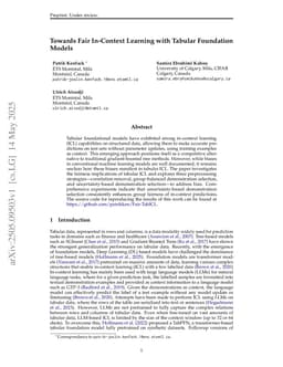 Towards Fair In-Context Learning with Tabular Foundation Models