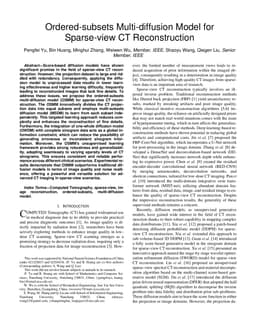 Ordered-subsets Multi-diffusion Model for Sparse-view CT Reconstruction