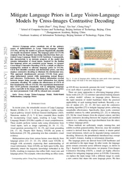 Mitigate Language Priors in Large Vision-Language Models by Cross-Images Contrastive Decoding