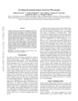 AI-enhanced semantic feature norms for 786 concepts