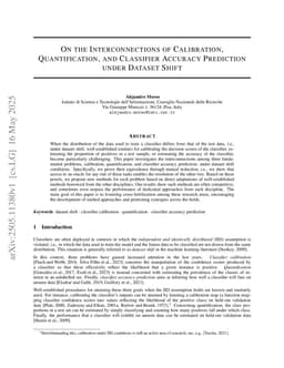 On the Interconnections of Calibration, Quantification, and Classifier Accuracy Prediction under Dataset Shift