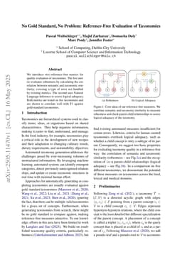 No Gold Standard, No Problem: Reference-Free Evaluation of Taxonomies
