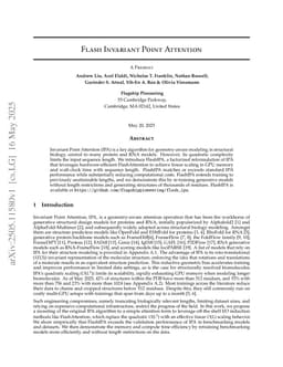 Flash Invariant Point Attention