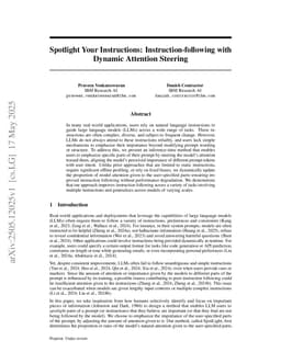 Spotlight Your Instructions: Instruction-following with Dynamic Attention Steering