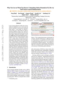 Why Not Act on What You Know? Unleashing Safety Potential of LLMs via Self-Aware Guard Enhancement
