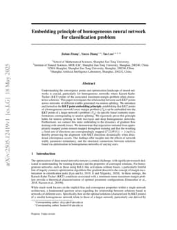 Embedding principle of homogeneous neural network for classification problem