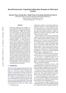 Beyond Frameworks: Unpacking Collaboration Strategies in Multi-Agent Systems