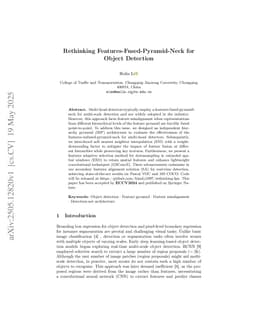 Rethinking Features-Fused-Pyramid-Neck for Object Detection