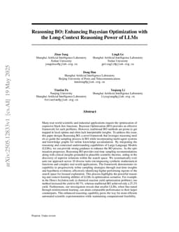 Reasoning BO: Enhancing Bayesian Optimization with Long-Context Reasoning Power of LLMs