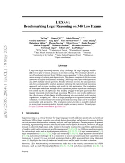 LEXam: Benchmarking Legal Reasoning on 340 Law Exams