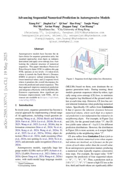 Advancing Sequential Numerical Prediction in Autoregressive Models