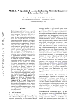 MedEIR: A Specialized Medical Embedding Model for Enhanced Information Retrieval