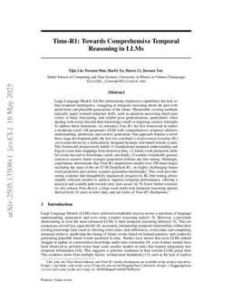Time-R1: Towards Comprehensive Temporal Reasoning in LLMs
