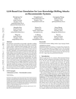 LLM-Based User Simulation for Low-Knowledge Shilling Attacks on Recommender Systems