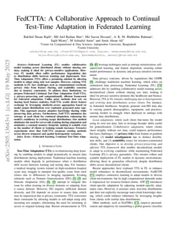 FedCTTA: A Collaborative Approach to Continual Test-Time Adaptation in Federated Learning