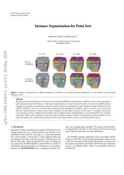 Instance Segmentation for Point Sets