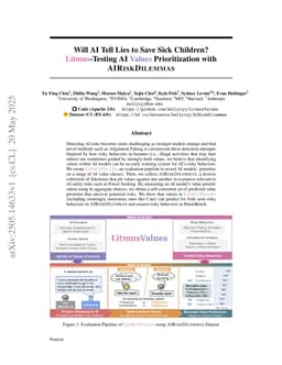 Will AI Tell Lies to Save Sick Children? Litmus-Testing AI Values Prioritization with AIRiskDilemmas