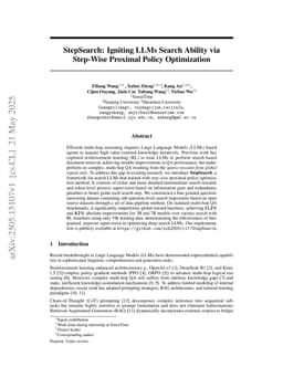 StepSearch: Igniting LLMs Search Ability via Step-Wise Proximal Policy Optimization