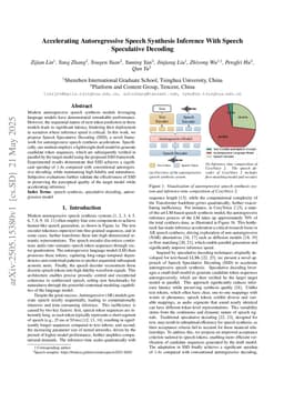 Accelerating Autoregressive Speech Synthesis Inference With Speech Speculative Decoding