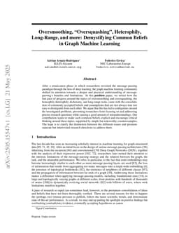 Oversmoothing, "Oversquashing", Heterophily, Long-Range, and more: Demystifying Common Beliefs in Graph Machine Learning