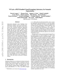 VP Lab: a PEFT-Enabled Visual Prompting Laboratory for Semantic Segmentation