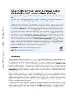 Exploring the Limits of Vision-Language-Action Manipulations in Cross-task Generalization