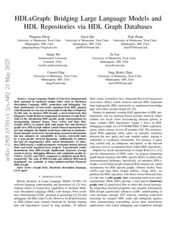 HDLxGraph: Bridging Large Language Models and HDL Repositories via HDL Graph Databases