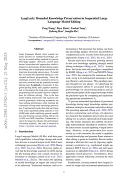 LyapLock: Bounded Knowledge Preservation in Sequential Large Language Model Editing