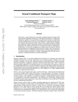 Neural Conditional Transport Maps