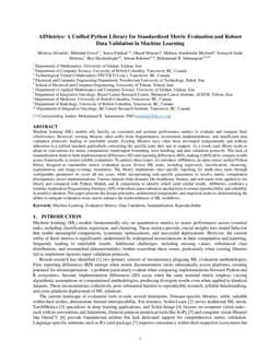 AllMetrics: A Unified Python Library for Standardized Metric Evaluation and Robust Data Validation in Machine Learning