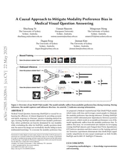 MedCFVQA: A Causal Approach to Mitigate Modality Preference Bias in Medical Visual Question Answering