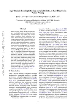 EquivPruner: Boosting Efficiency and Quality in LLM-Based Search via Action Pruning