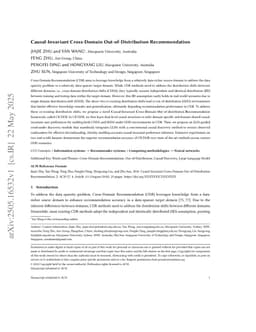 Causal-Invariant Cross-Domain Out-of-Distribution Recommendation