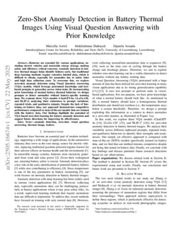 Zero-Shot Anomaly Detection in Battery Thermal Images Using Visual Question Answering with Prior Knowledge