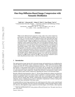 One-Step Diffusion-Based Image Compression with Semantic Distillation