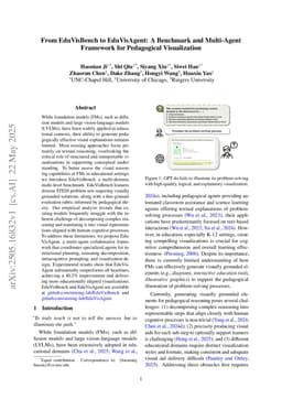 From EduVisBench to EduVisAgent: A Benchmark and Multi-Agent Framework for Reasoning-Driven Pedagogical Visualization